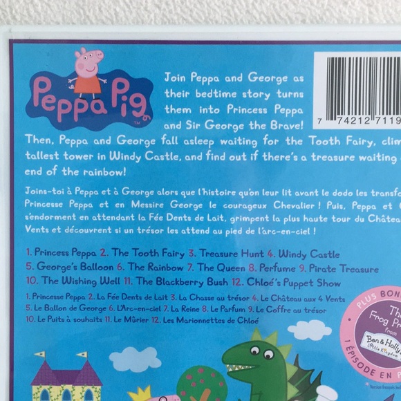 "Princess Peppa/Princesse Peppa" DVD - Picture 3 of 9